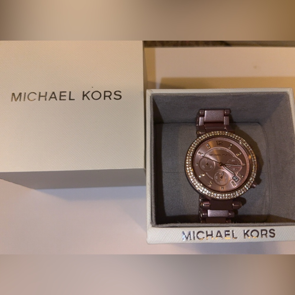 Michael Kors Rose Gold Watch